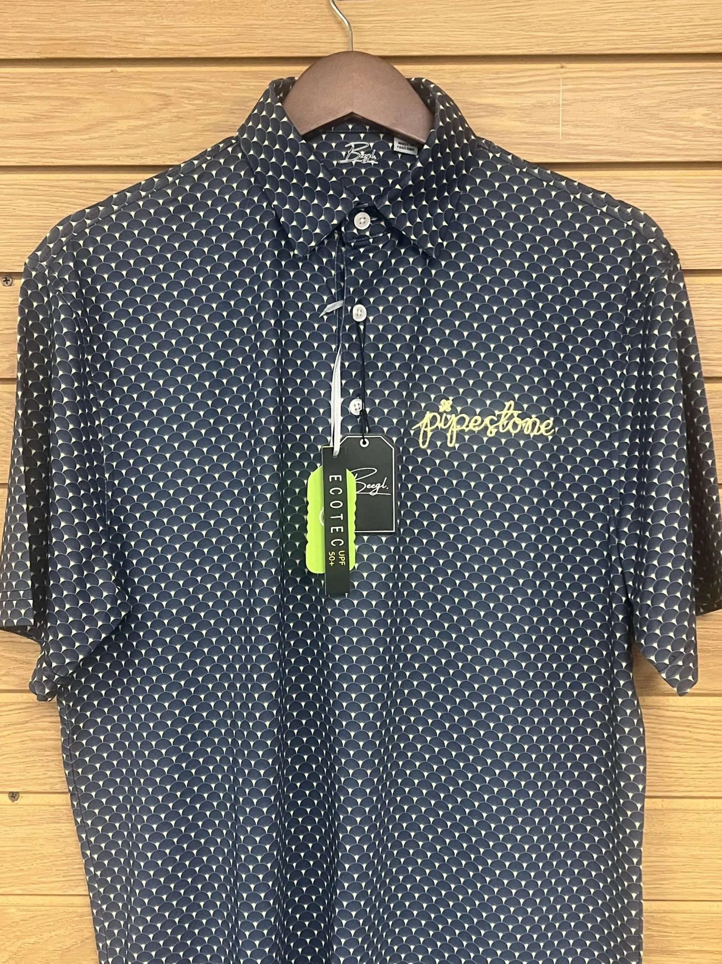 Beegl x Pipestone Summer Breeze Men's Polo - Navy