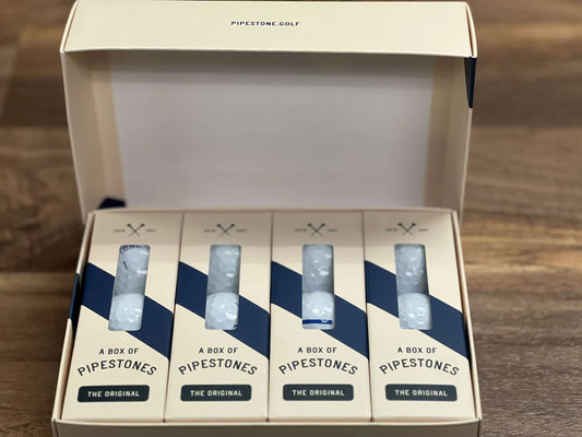 Box of Pipestone Golfballs