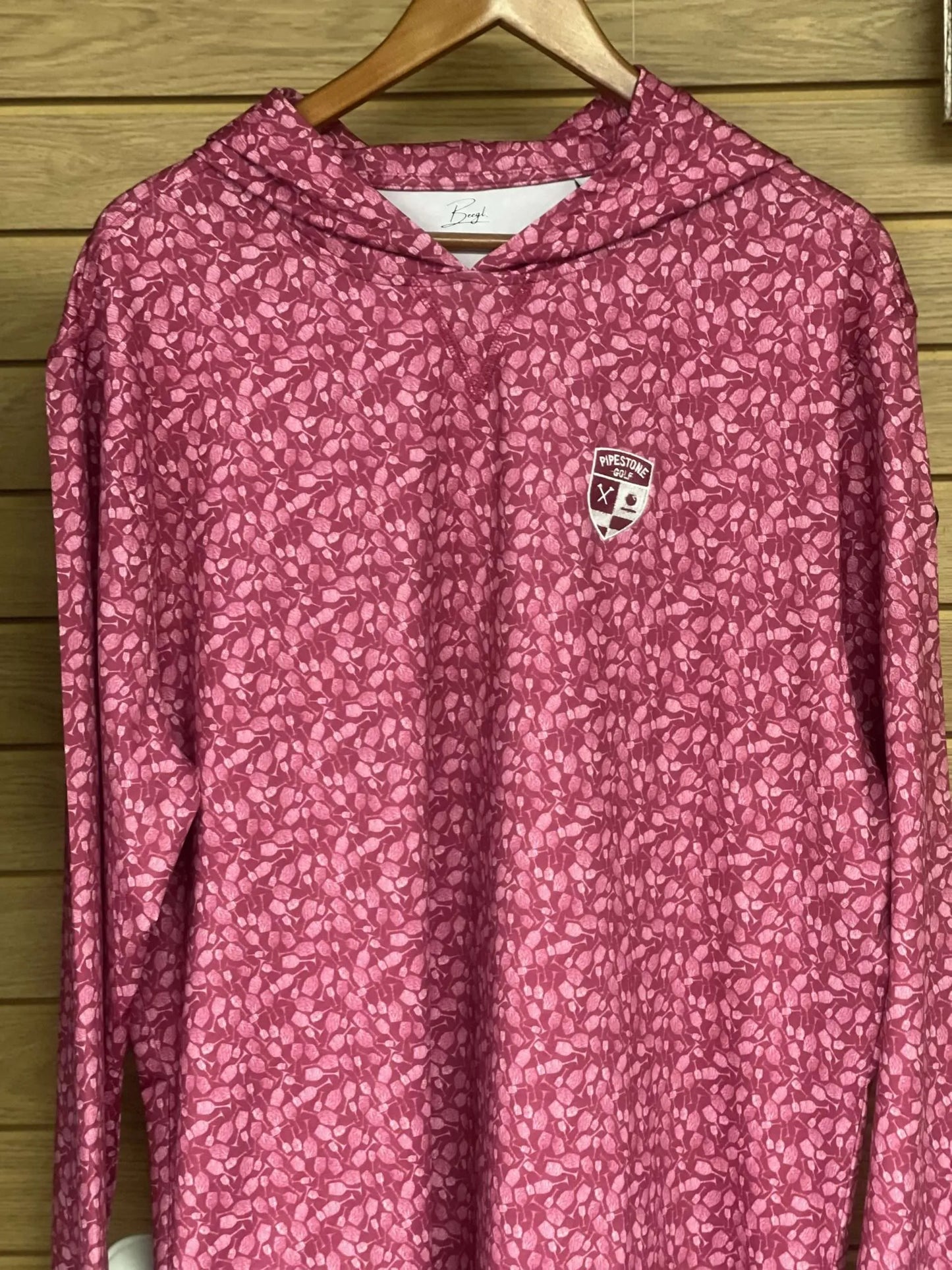 Beegl x Pipestone  The Winecellar Seabreeze Hoodie - Sangria